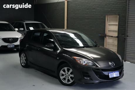 Grey 2009 Mazda 3 Hatchback Maxx Sport