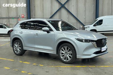 Silver 2023 Mazda CX-5 Wagon G25 Akera (Awd)