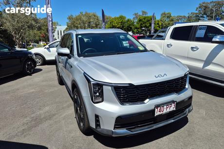 Silver 2024 Kia Sorento Wagon Sport+ 7 Seat