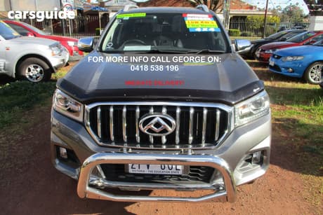 Silver 2018 LDV T60 Double Cab Utility Luxe (4X4)