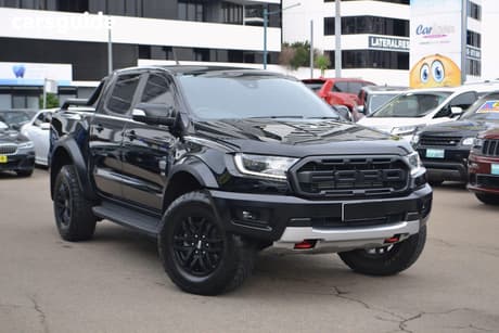 Black 2022 Ford Ranger Double Cab Pick Up Raptor X 2.0 (4X4)