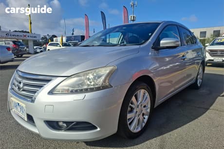 Silver 2013 Nissan Pulsar Sedan Ti