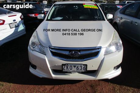 White 2012 Subaru Liberty Sedan 2.5I Premium