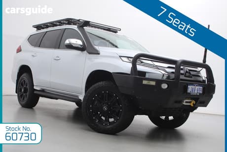 White 2020 Mitsubishi Pajero Sport Wagon Gls (4X4) 7 Seat