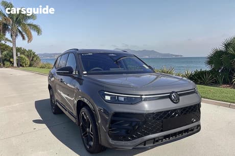Grey 2026 Volkswagen Tayron Wagon 195Tsi R-Line 4Motion