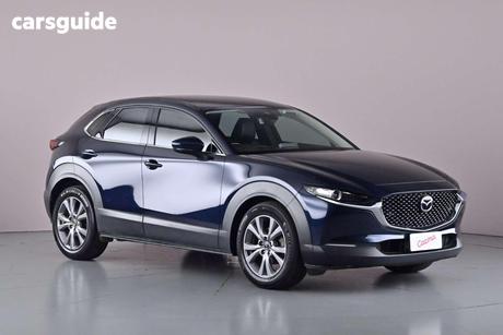Blue 2021 Mazda CX-30 Wagon G20 Touring (Fwd)