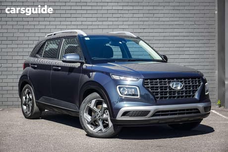 Blue 2022 Hyundai Venue Wagon Active