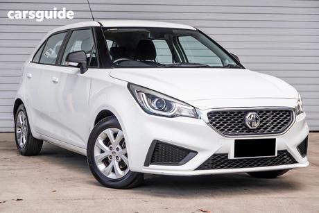 White 2021 MG MG3 Hatchback Core