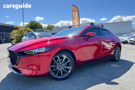 Red 2019 Mazda 3 Hatchback G25 Gt