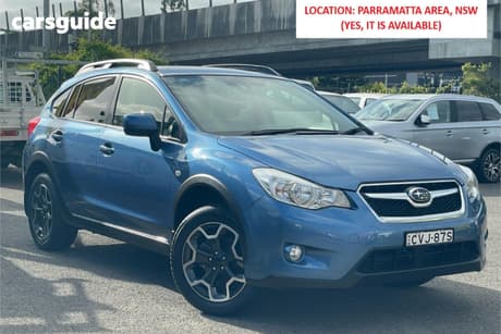 Blue 2014 Subaru XV Wagon 2.0I-L