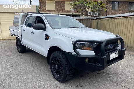 White 2017 Ford Ranger Crew Cab Chassis Xl 2.2 Hi-Rider (4X2)