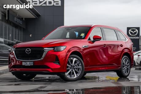 Red 2024 Mazda CX-80 Wagon P50E Azami
