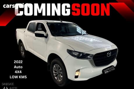 White 2022 Mazda BT-50 Dual Cab Pick-up Xs (4X4)