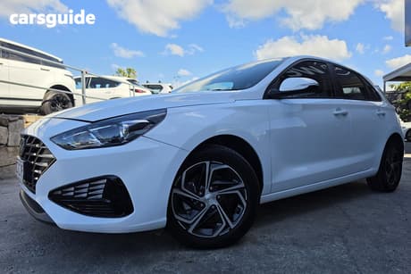 White 2021 Hyundai I30 Hatchback