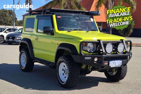 Yellow 2022 Suzuki Jimny Wagon Glx