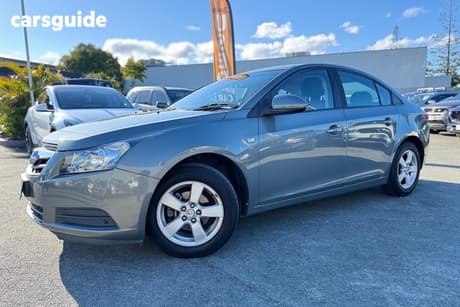 Grey 2010 Holden Cruze Sedan Cd