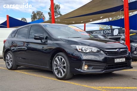 Black 2021 Subaru Impreza Hatchback 2.0I-L (Awd)