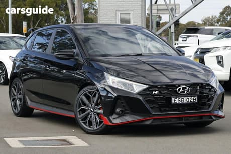 Black 2021 Hyundai I20 Hatchback N