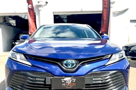 Blue 2019 Toyota Camry Sedan Ascent Sport (Hybrid)