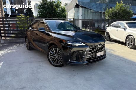 Black 2025 Lexus RX350H Wagon Sports Luxury Awd Hybrid