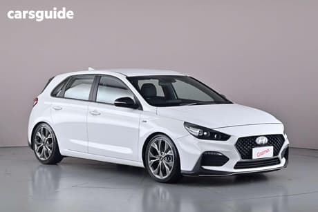 White 2023 Hyundai I30 Hatchback N Line