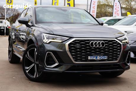 Grey 2021 Audi Q3 Sportback 40 Tfsi Quattro S Line