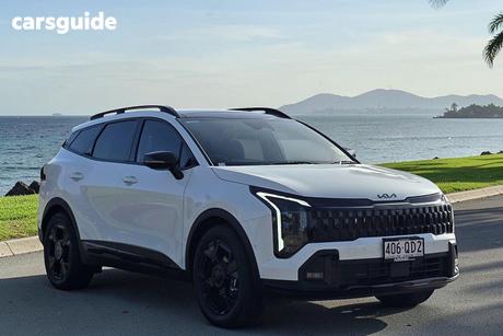 White 2025 Kia Sportage Wagon Gt-Line (Awd)