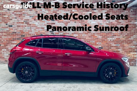 Red 2021 Mercedes-Benz GLA250 Wagon 4Matic