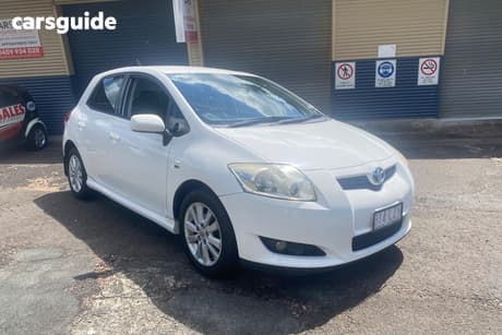 White 2008 Toyota Corolla Hatchback Levin Sx