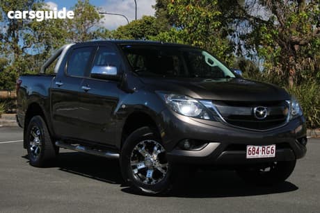 Grey 2016 Mazda BT-50 Dual Cab Utility Xtr (4X4)