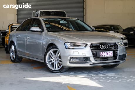 Beige 2015 Audi A4 Sedan 1.8 Tfsi S-Line Plus