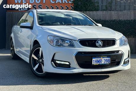 White 2017 Holden Commodore Sedan Sv6