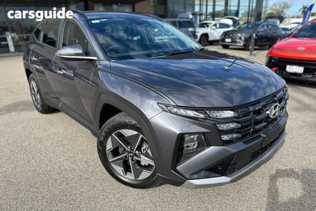 Grey 2026 Hyundai Tucson Wagon Elite Hybrid (Fwd)