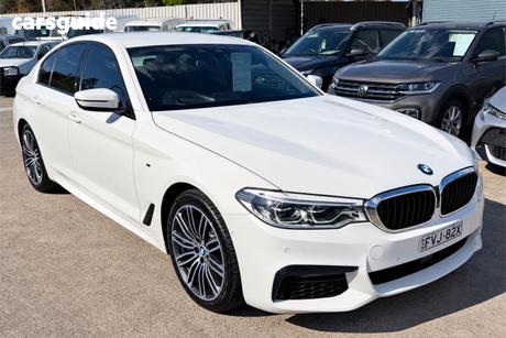 White 2019 BMW 530D Sedan M Sport