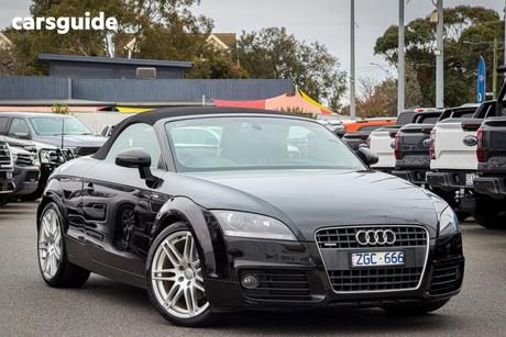 Black 2009 Audi TT Roadster 2.0 Tfsi