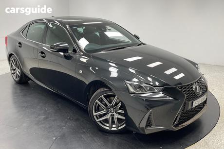 Black 2019 Lexus IS300 Sedan F Sport