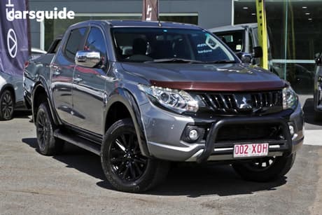 Grey 2017 Mitsubishi Triton Dual Cab Utility Gls (4X4) Sports Edt
