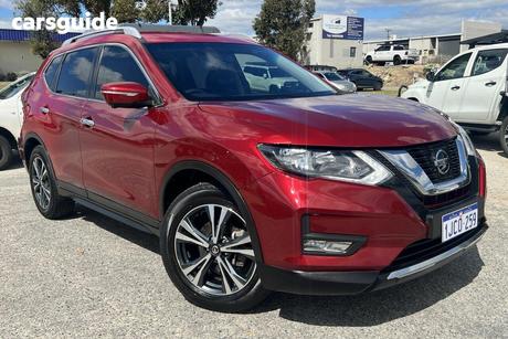 Red 2021 Nissan X-Trail Wagon St-L (4Wd)