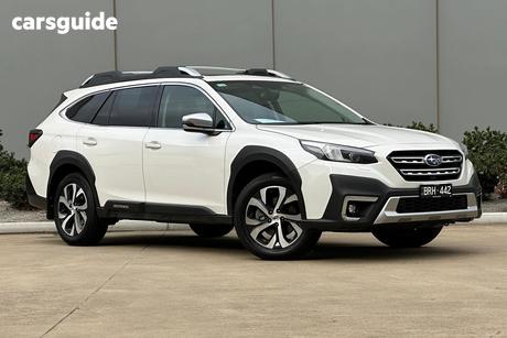 White 2021 Subaru Outback Wagon Awd Touring