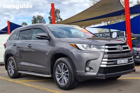 Grey 2018 Toyota Kluger Wagon Gxl (4X2)
