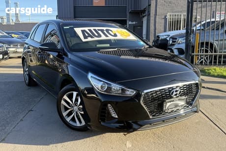 Black 2018 Hyundai I30 Hatchback Active