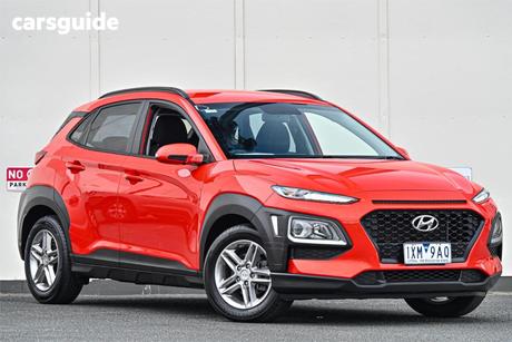 Orange 2019 Hyundai Kona Wagon Active (Fwd)