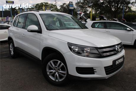 White 2015 Volkswagen Tiguan Wagon 118 Tsi (4X2)