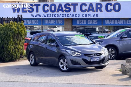 Silver 2013 Hyundai I40 Wagon Active