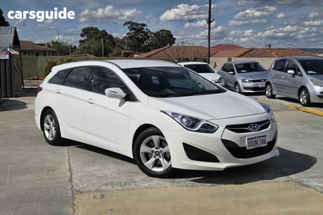 White 2011 Hyundai I40 Wagon Active