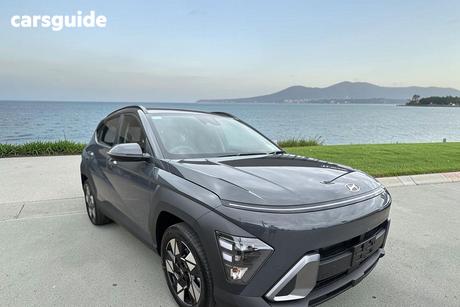Grey 2026 Hyundai Kona Wagon Hybrid Elite