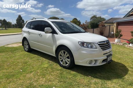White 2014 Subaru Tribeca Wagon 3.6R Premium (7 Seat)
