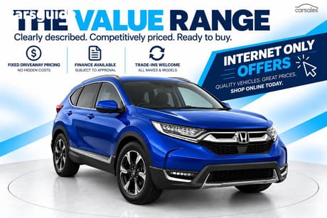 Blue 2017 Honda CR-V Wagon Vti-Lx (Awd)