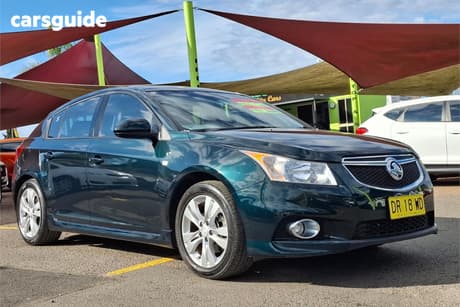 Green 2014 Holden Cruze Hatchback Sri