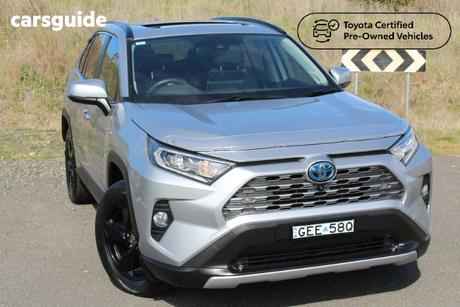 Silver 2020 Toyota RAV4 Wagon Cruiser (Awd) Hybrid